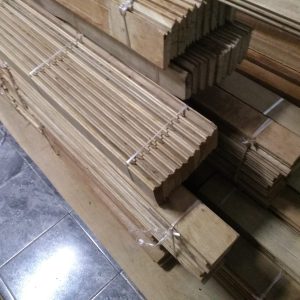 Machimbres de 1" madera dura especies nativas
